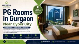 PG Rooms in Gurgaon Near Cyber City
